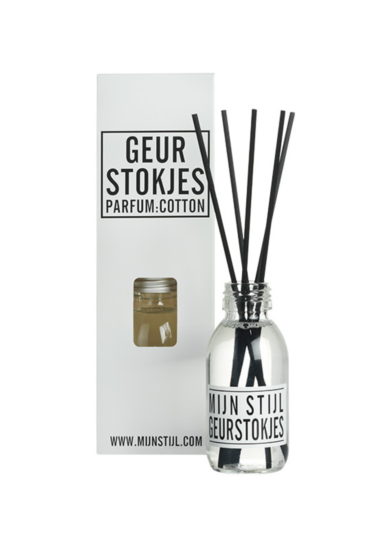 Mijn Stijl Geurstokjes parfum cotton, Mijn Stijl