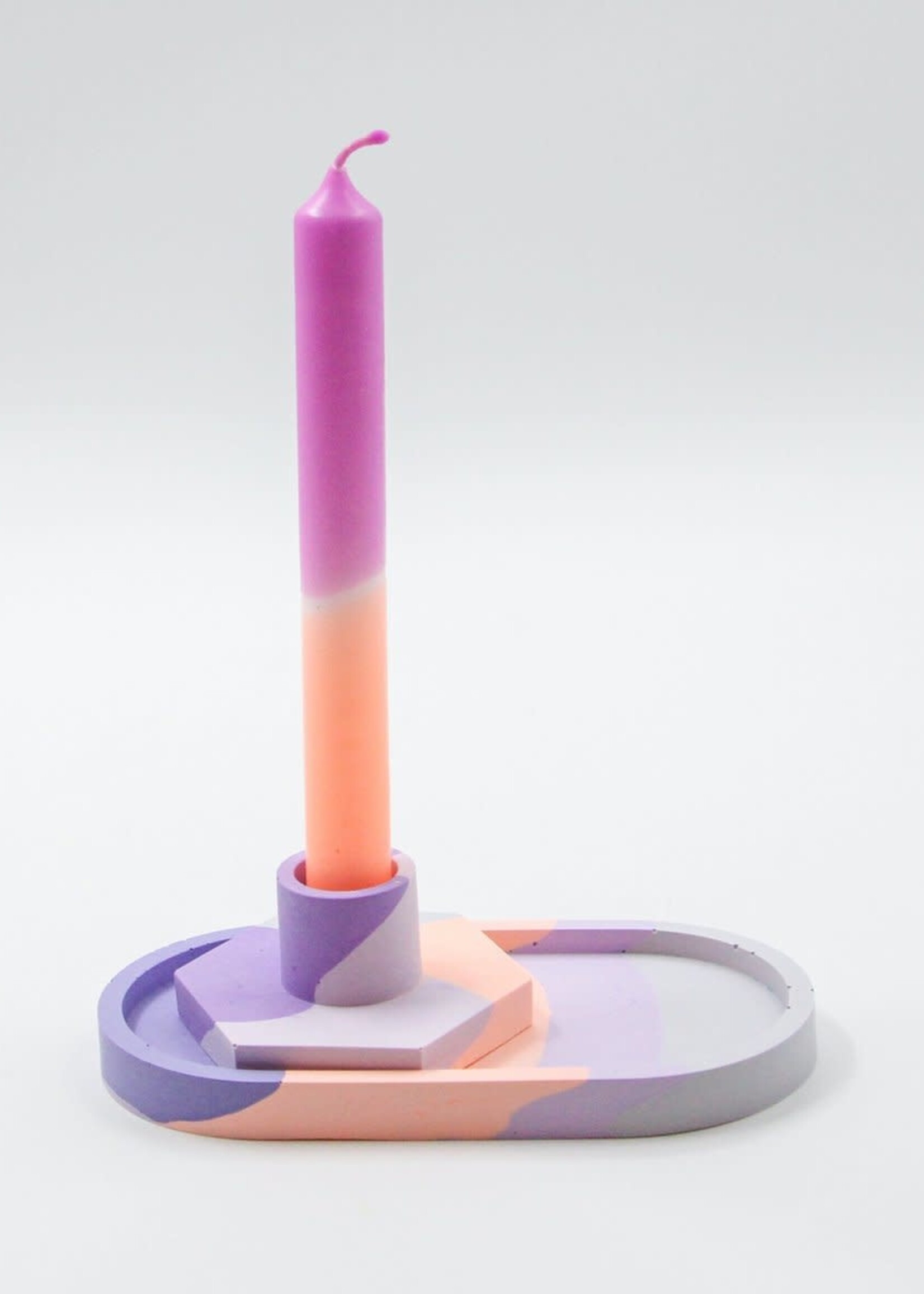 Sounds Like Yellow Tray & candleholder set summer sunset, Sounds like Yellow