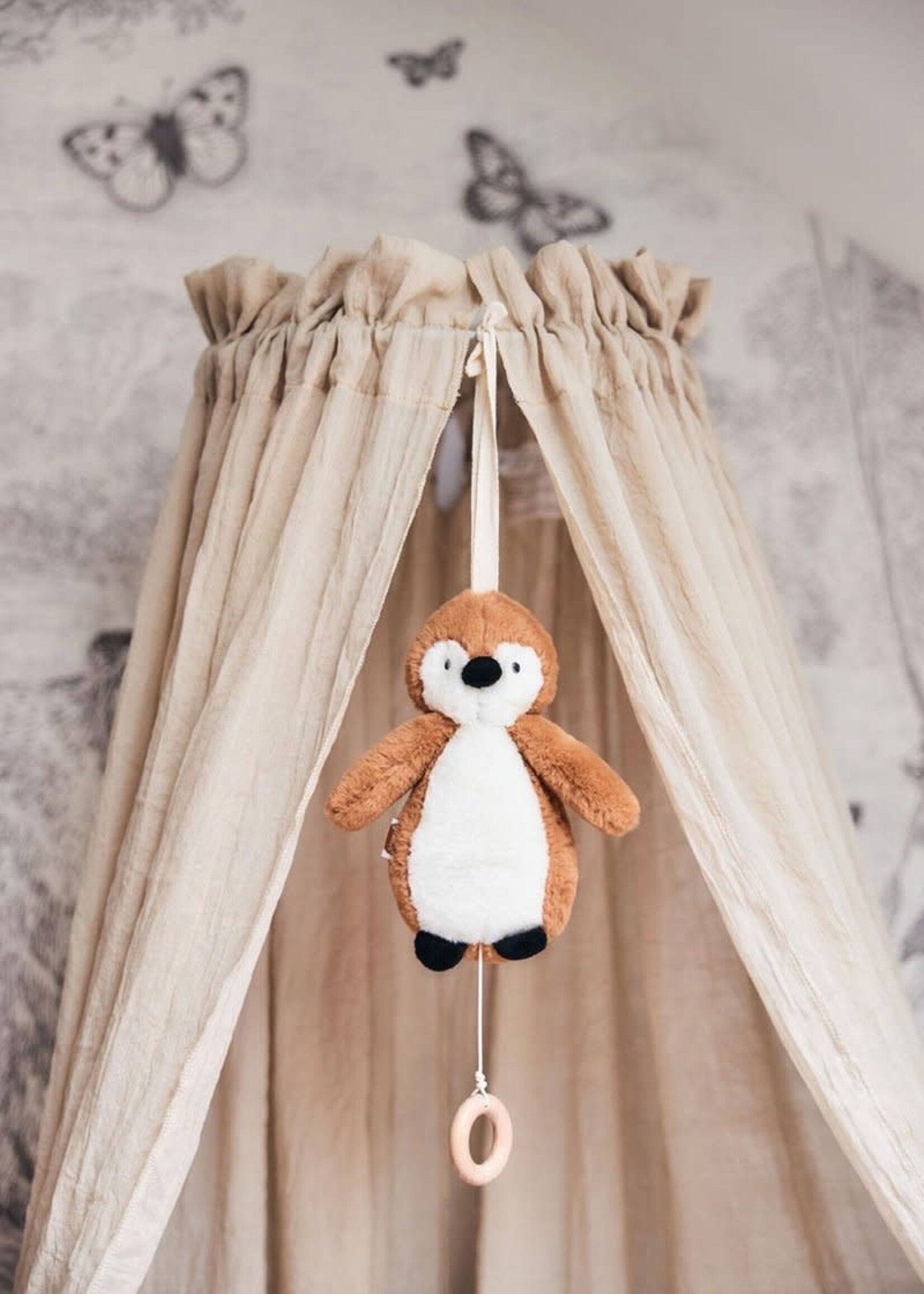 Jollein Muziekhanger Pinquin Caramel, Jollein