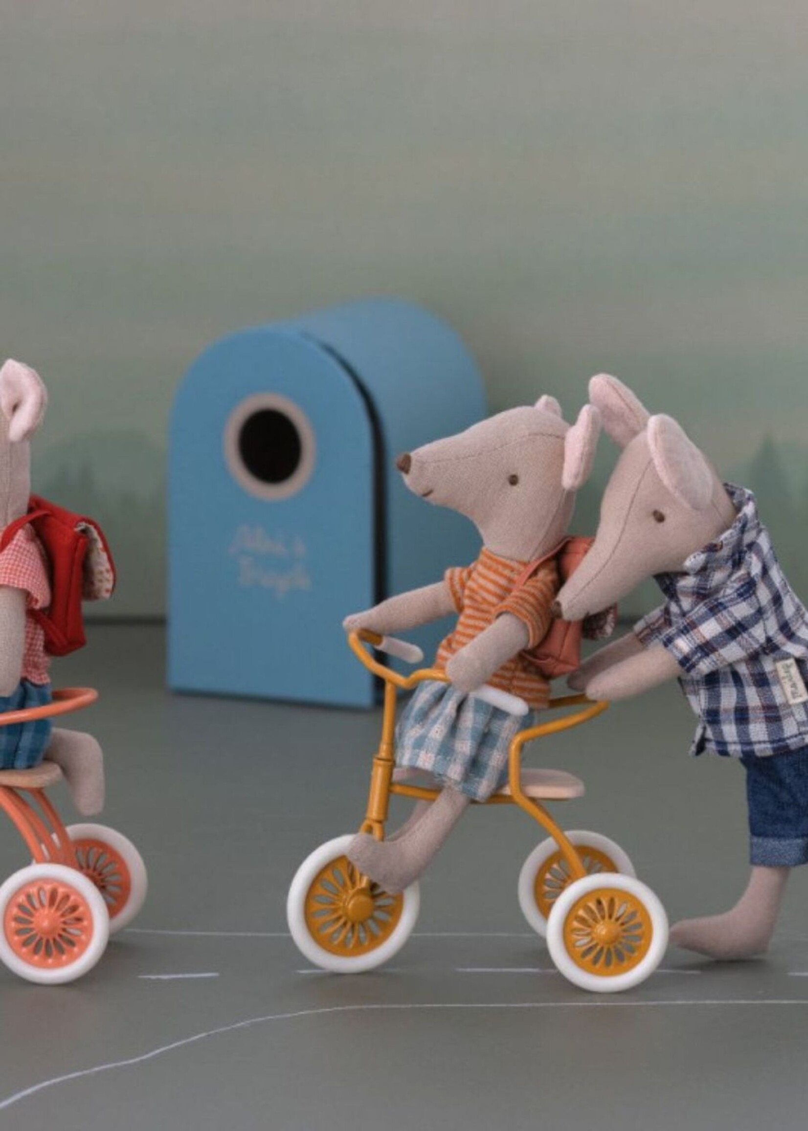 Maileg Abri a tricycle,  Ocher,  Maileg