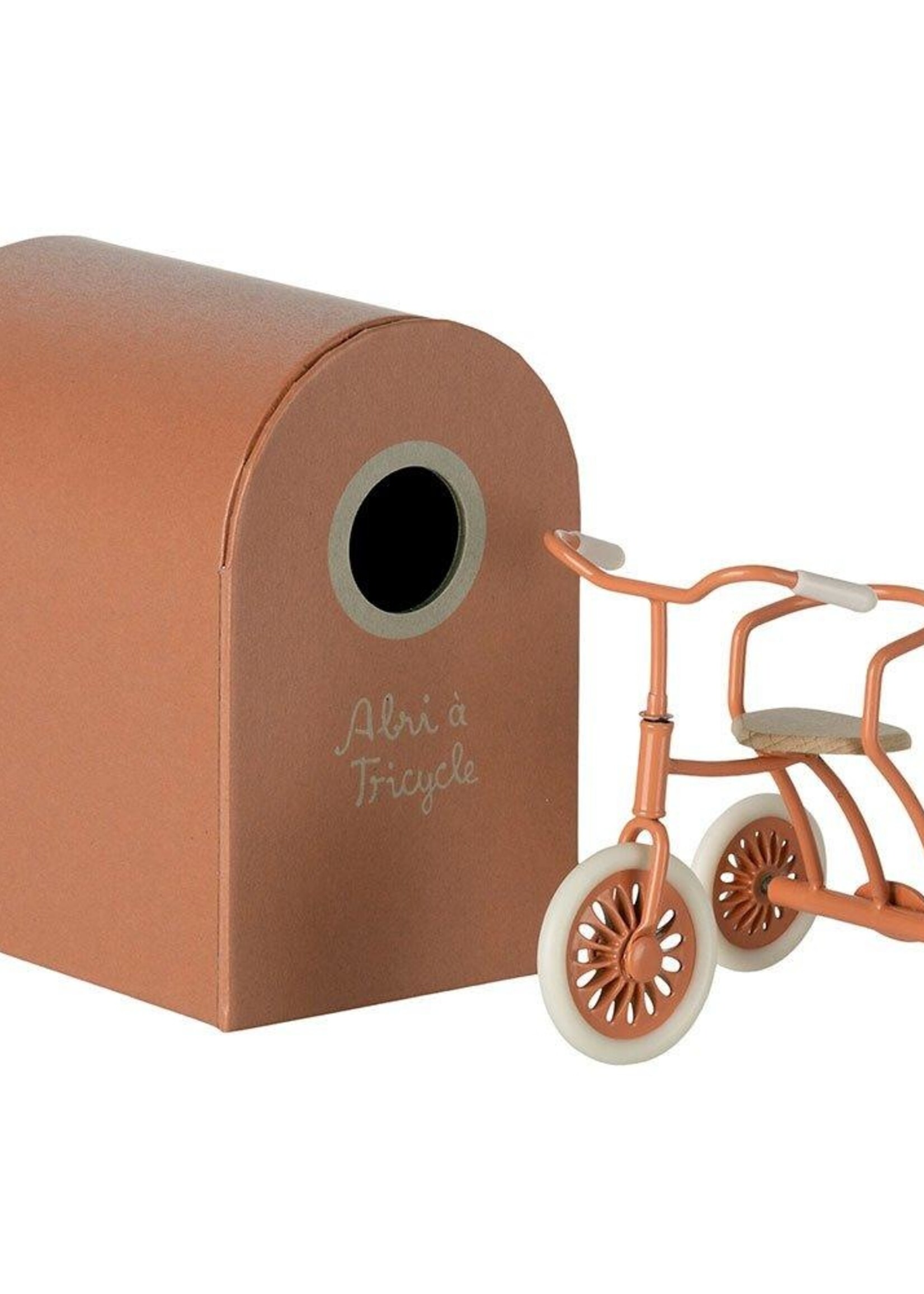 Maileg Abri a tricycle, Coral, Maileg