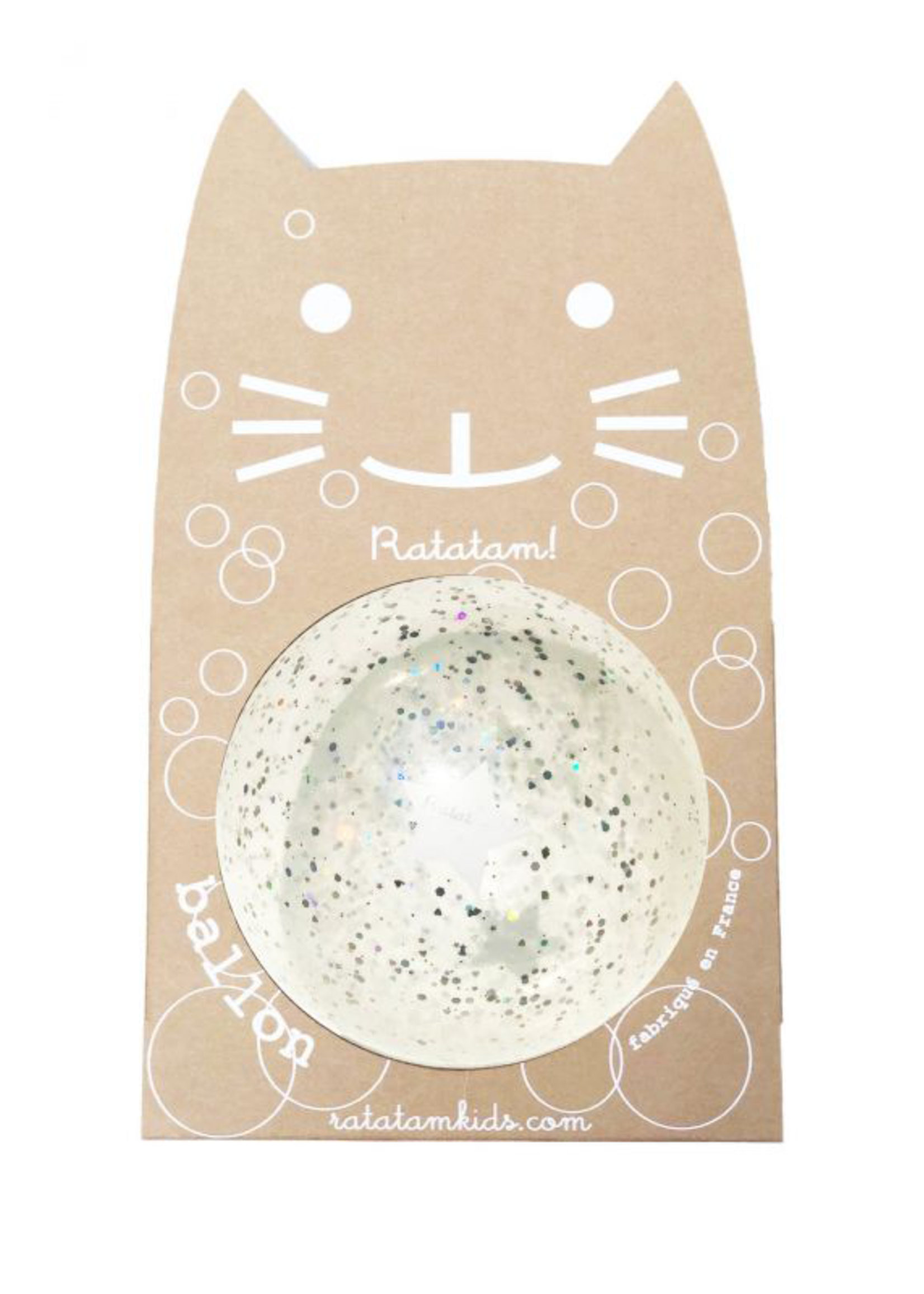 ratatam Bubble balls silver 10 cm , Ratatam