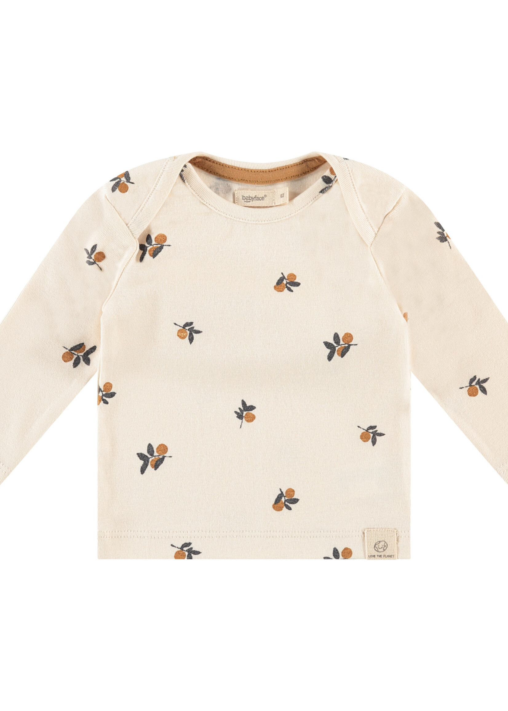Babyface Longsleeve Peach curry , Babyface