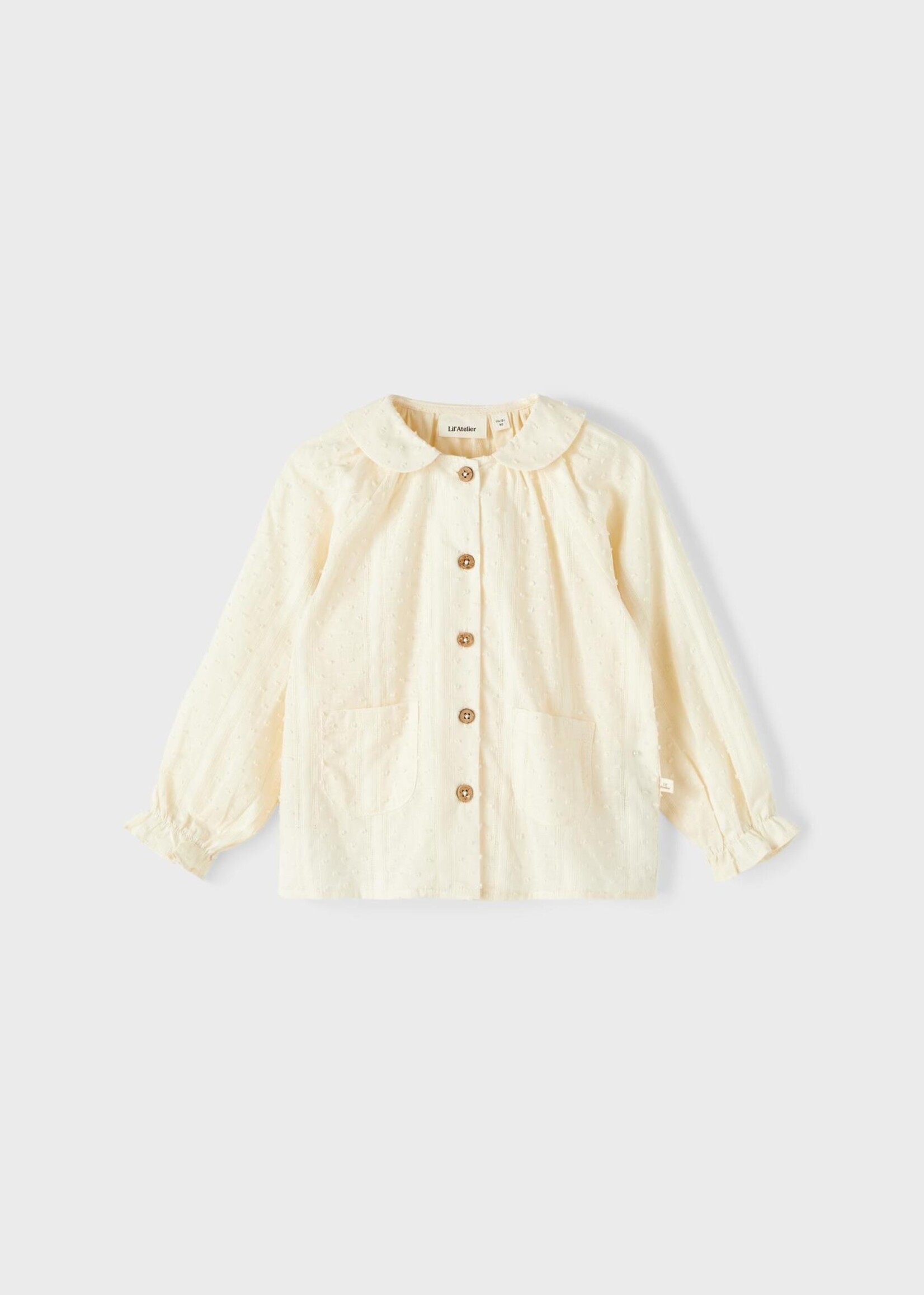 Lil Atelier Danya loose shirt turtledove, Lil Atelier