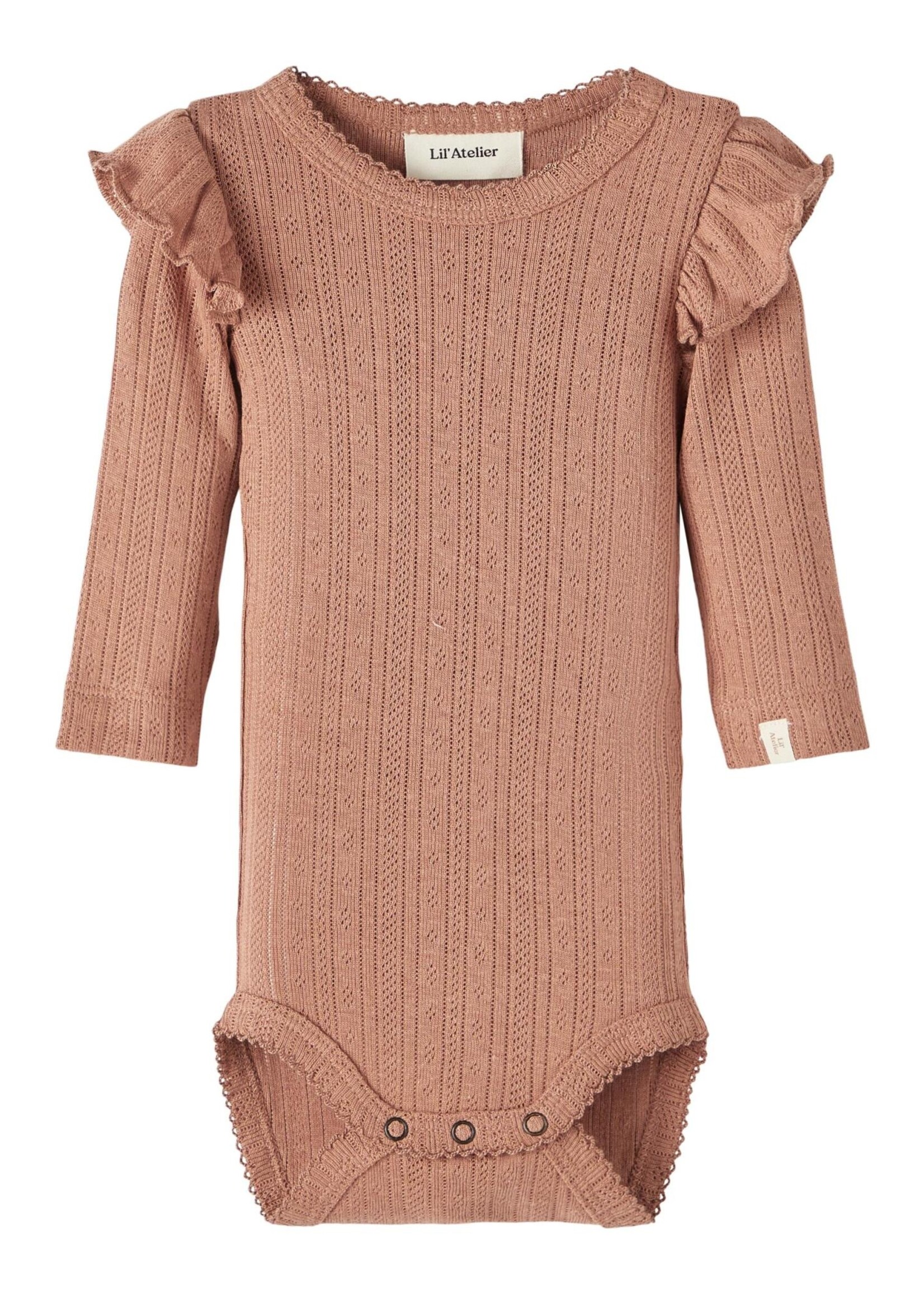 Lil Atelier Rachel slim body Mocha Mousse, Lil Atelier