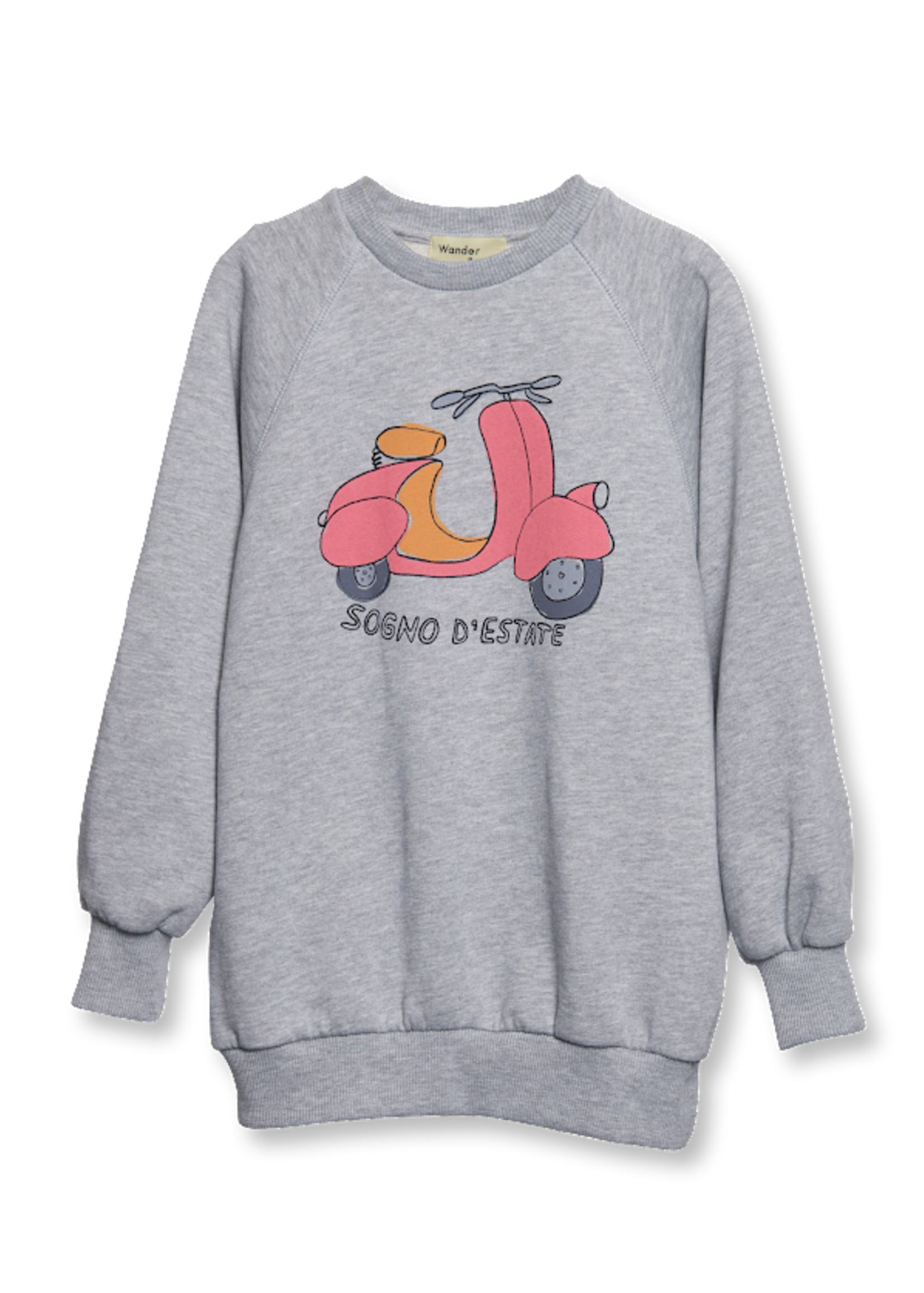 Wander & wonder Scooter sweater heather grey, Wander &wonder
