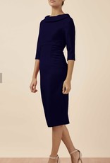 PRETTY DRESS COMPANY PRETTY DRESS TINSLEY ROLL COLLAR PENCIL DRESS