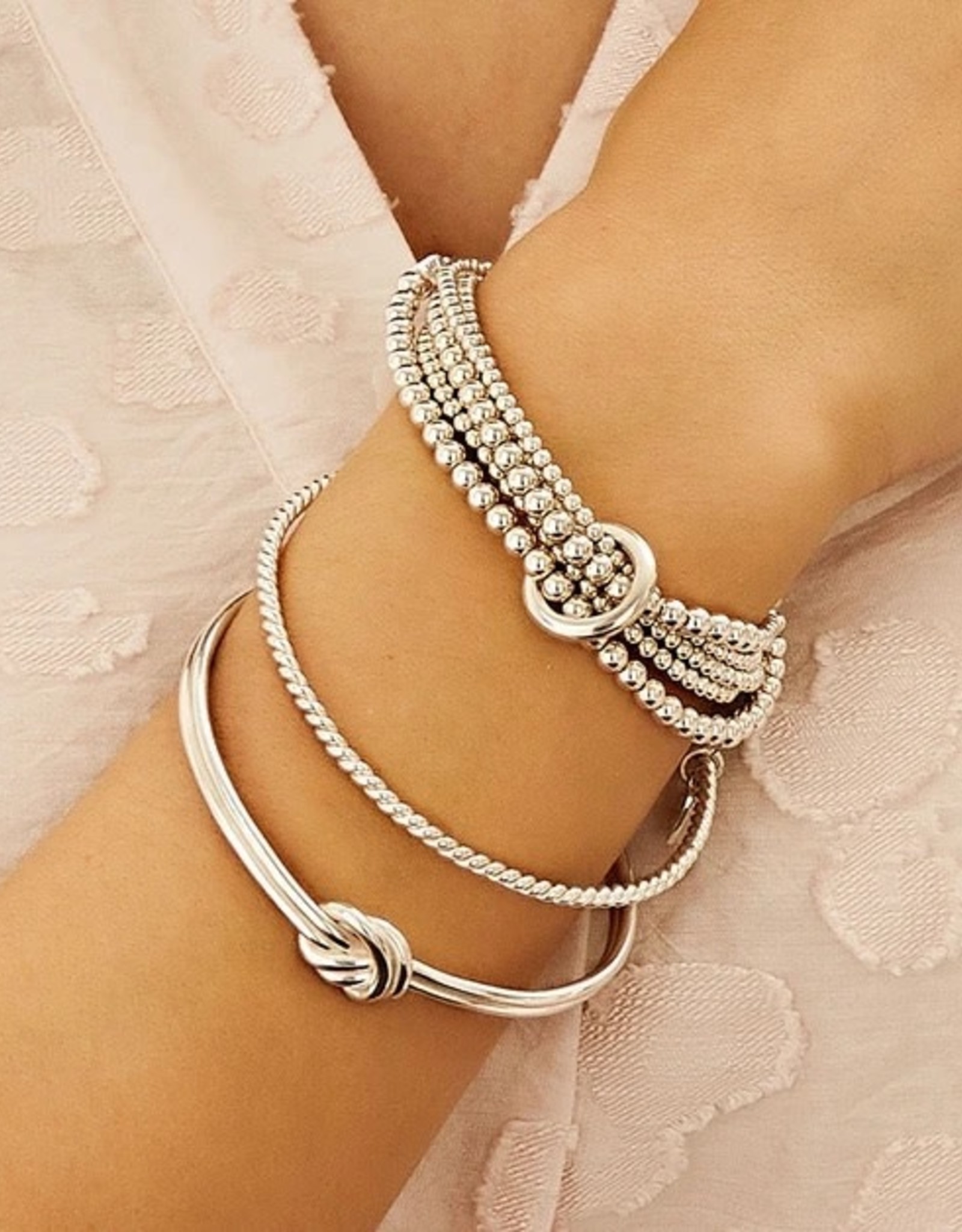 YARD OF LOVE STERLING SILVER BRACELET 