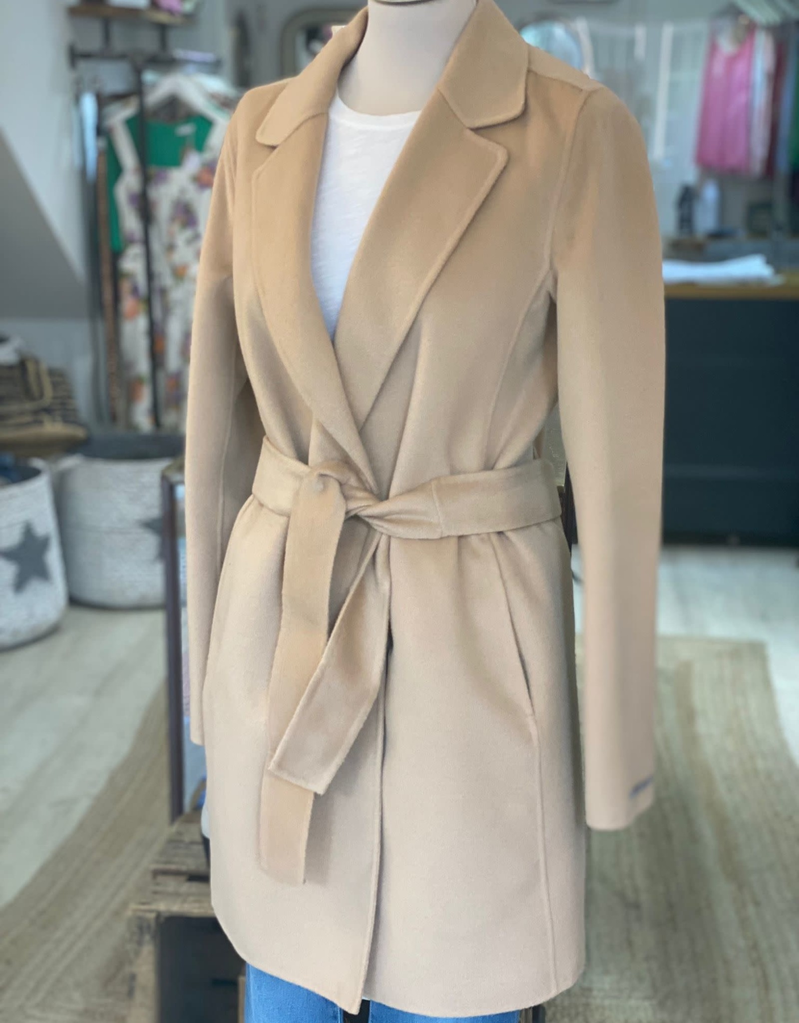 SUPER 3/4 COAT W BELT BY EMME - Annabel 