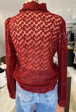 FRNCH LACE BLOUSE  CELITA F11699 BY FRNCH