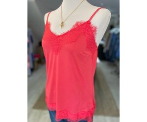 Wholesale Heart Shape Trim Detail Cami Top - Heart and Hips