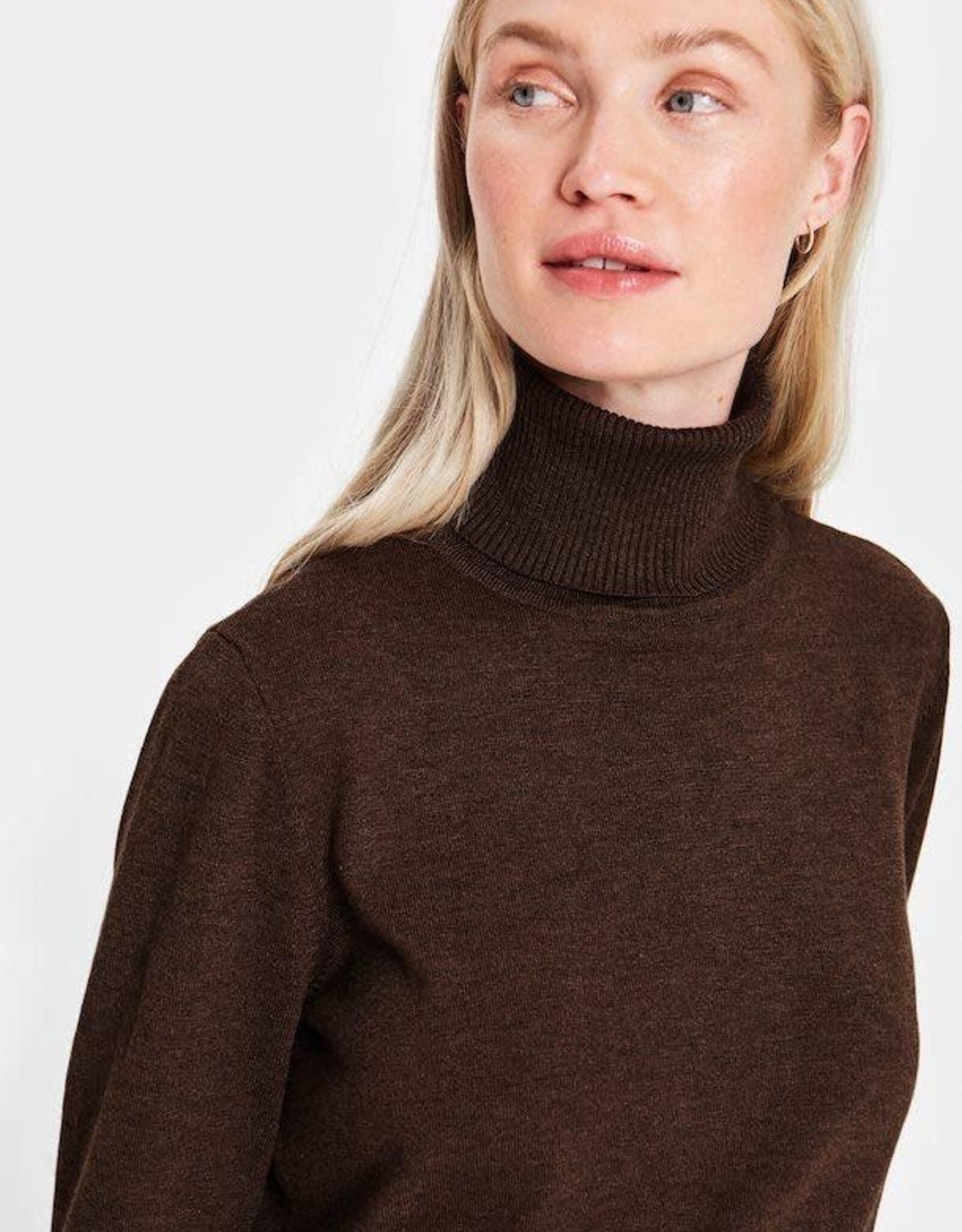 SAINT TROPEZ MILA ROLL-NECK PULLOVER SAINT TROPEZ J2046