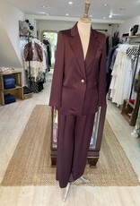 EMME BY MAX MARA MATITA 2 PIECE SATIN TROUSER SUIT BY EMME W23