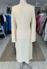 BY MALINA BY MALINA SYLVIE FITTED KNITTED MAXI KAFTAN