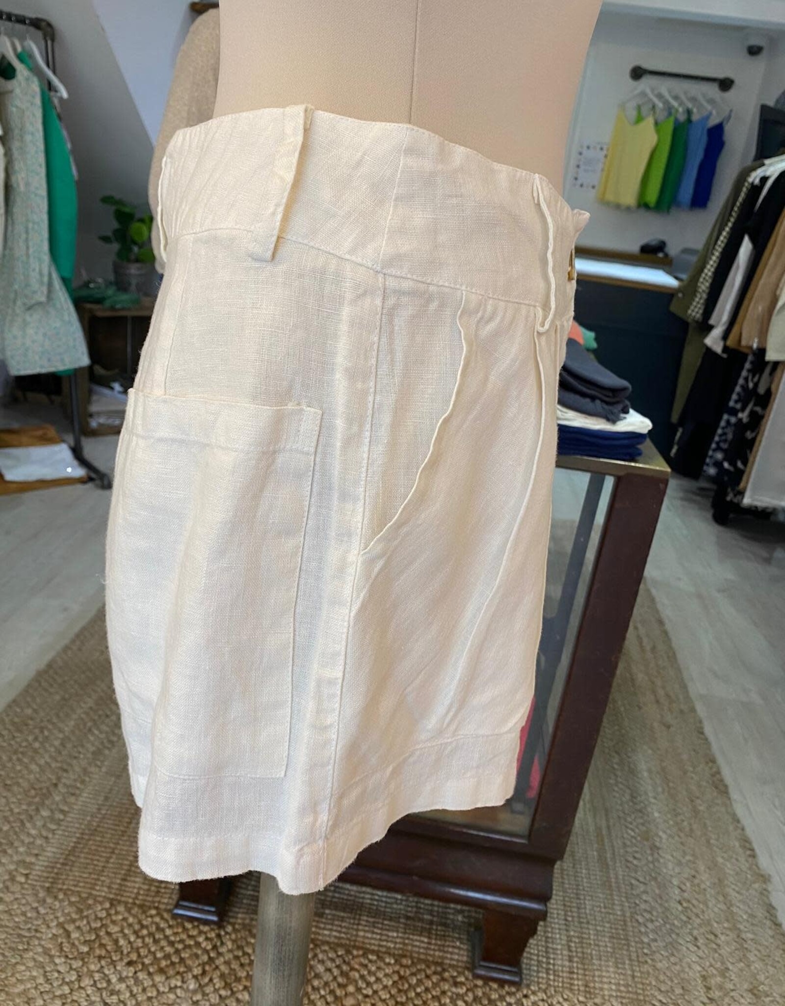 HARIS LINEN OF GREECE HARIS 100% SHORTS SHRTS0384