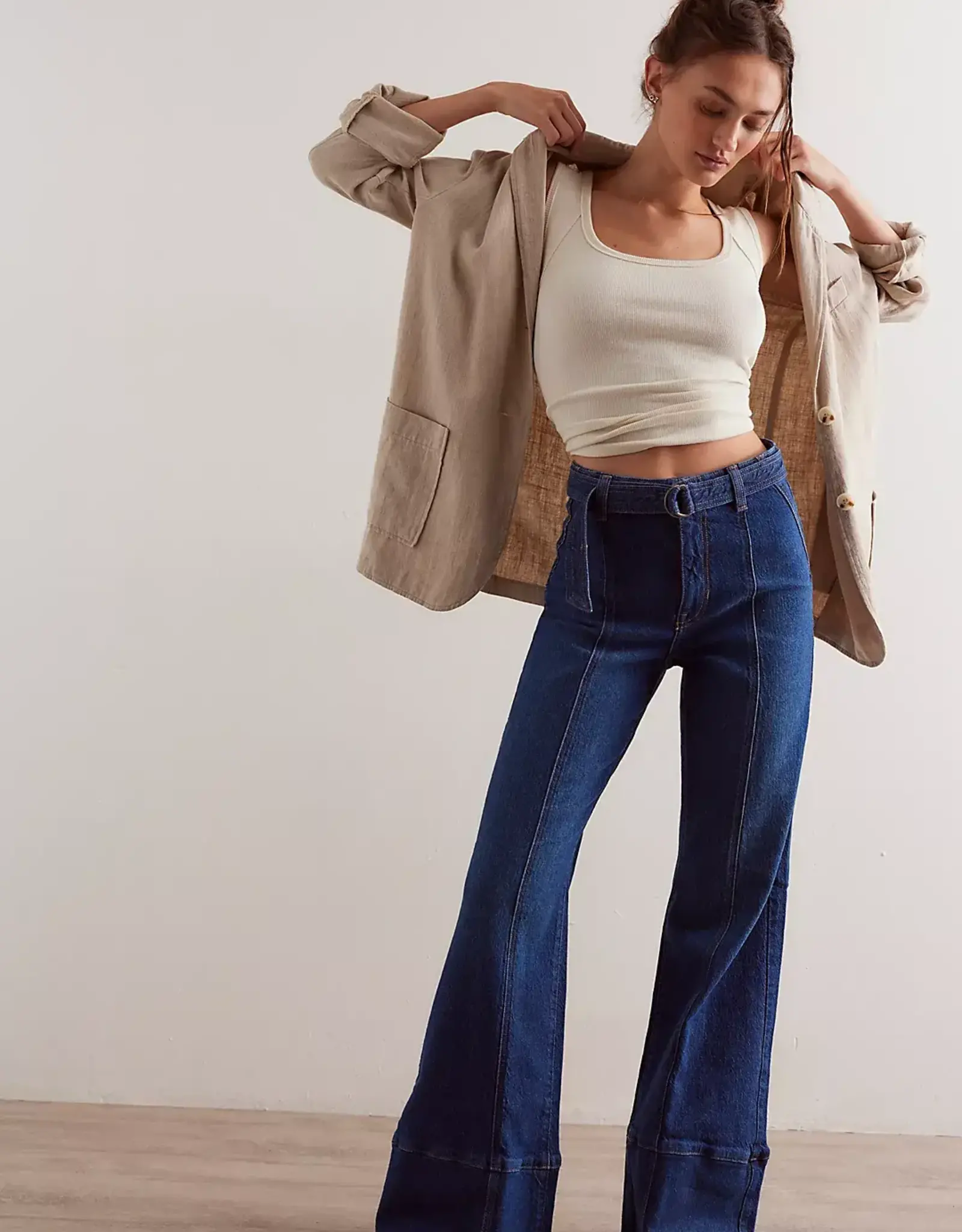 FREE PEOPLE RYLA A LINE JEANS BY FREE PEOPLE AW24