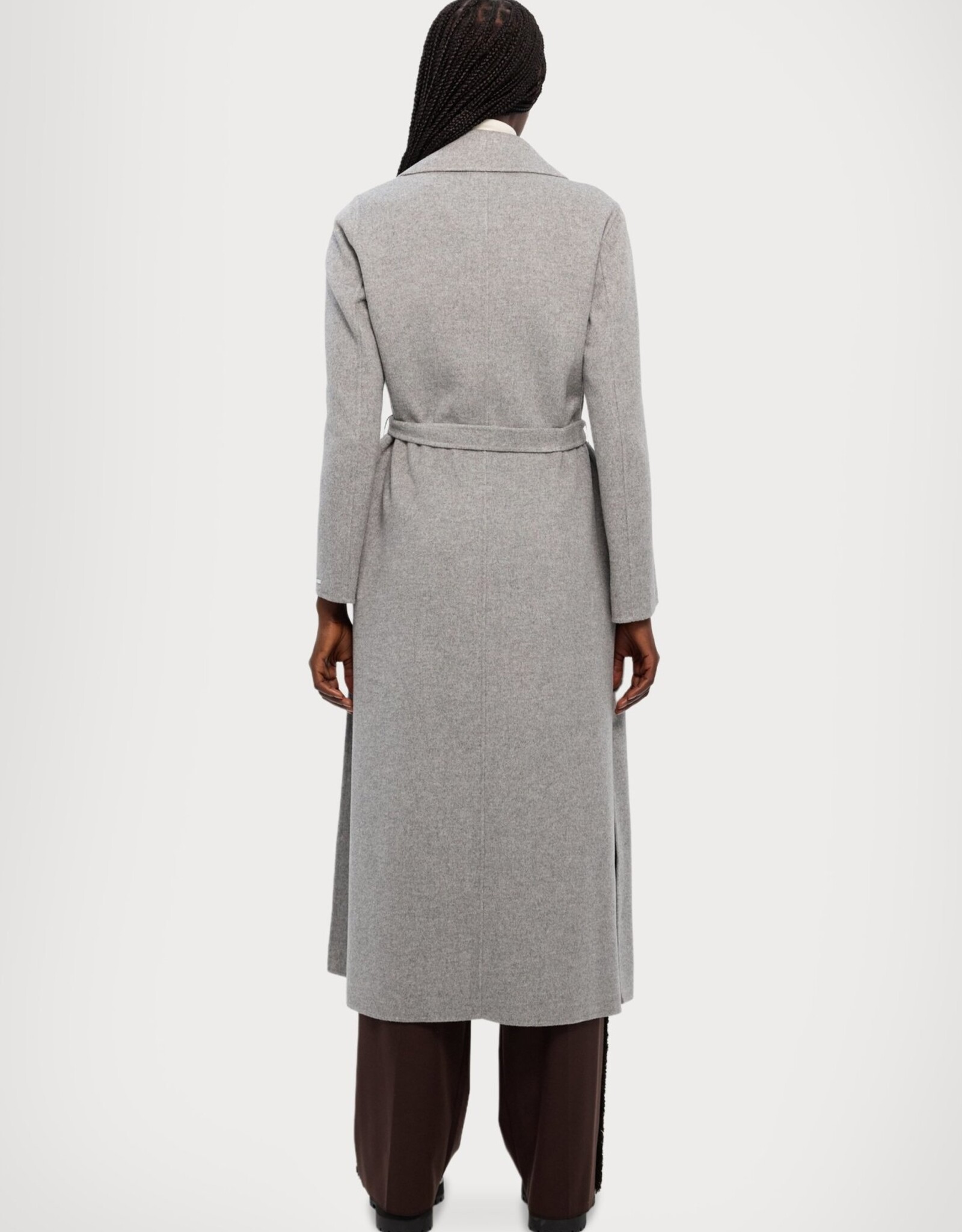 MARELLA BY MAX MARA ARDENZA LONG COAT WITH SIDE SLITS BY MARELLA