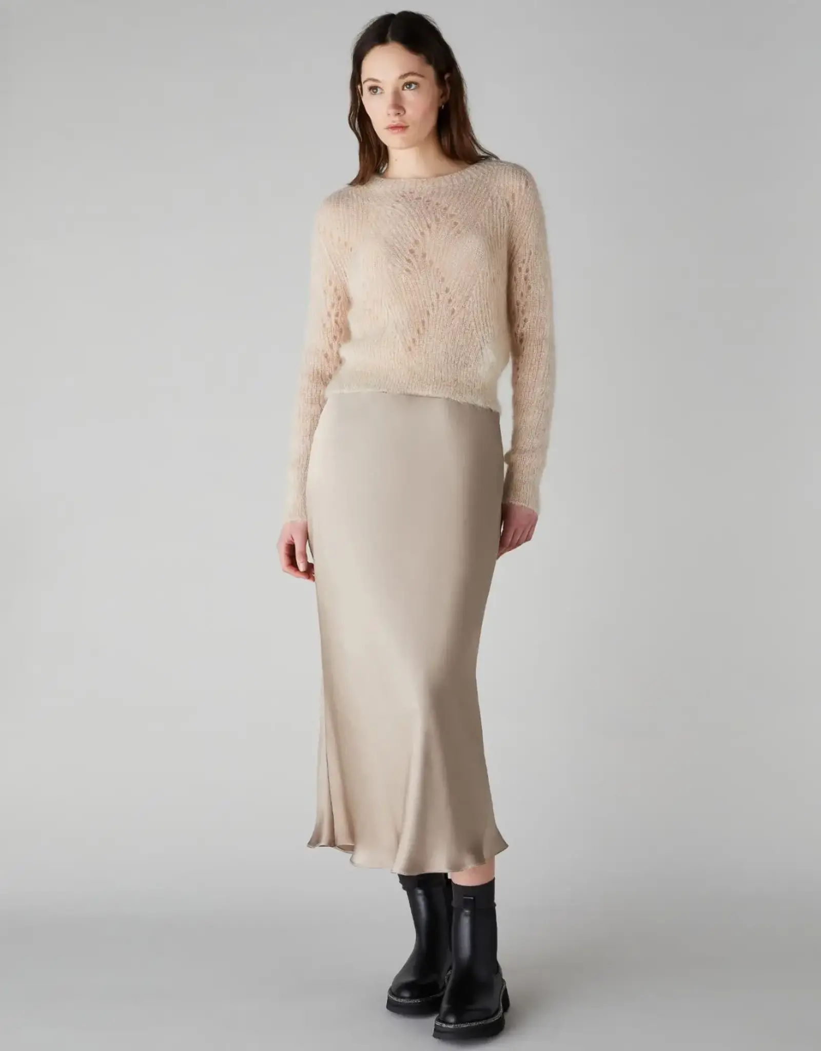 EMME BY MAX MARA EMME CALCO LONG SKIRT