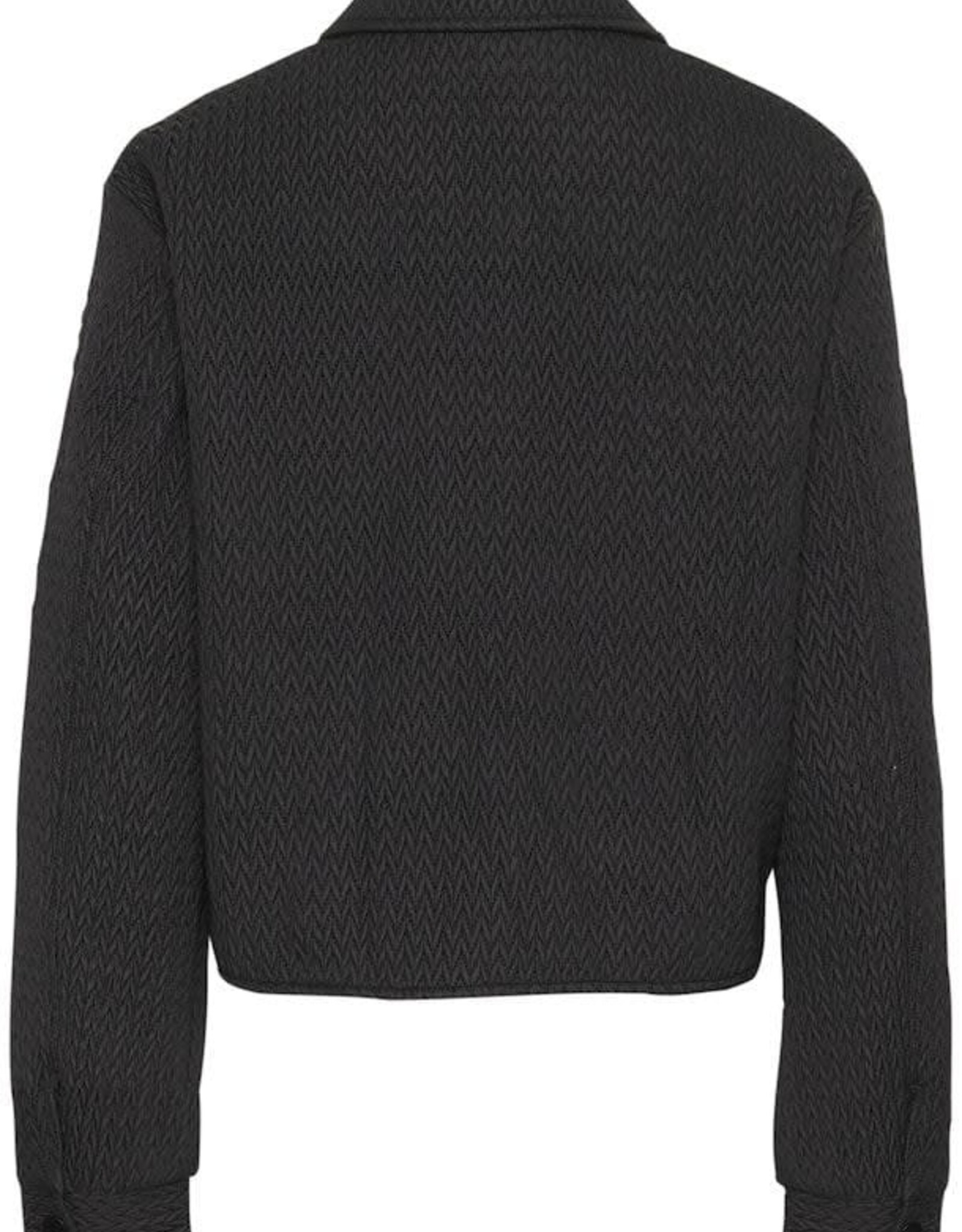 KAFFE KARANDY JACKET BY KAFFE IN DEEP BLACK