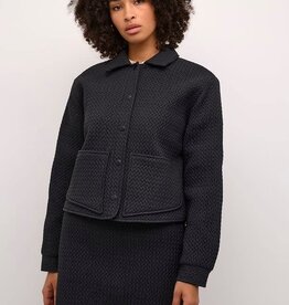 KAFFE KARANDY JACKET BY KAFFE IN DEEP BLACK