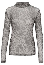 KAFFE KAJOHANNE LS  NETTED T-SHIRT BY KAFFE