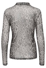 KAFFE KAJOHANNE LS  NETTED T-SHIRT BY KAFFE