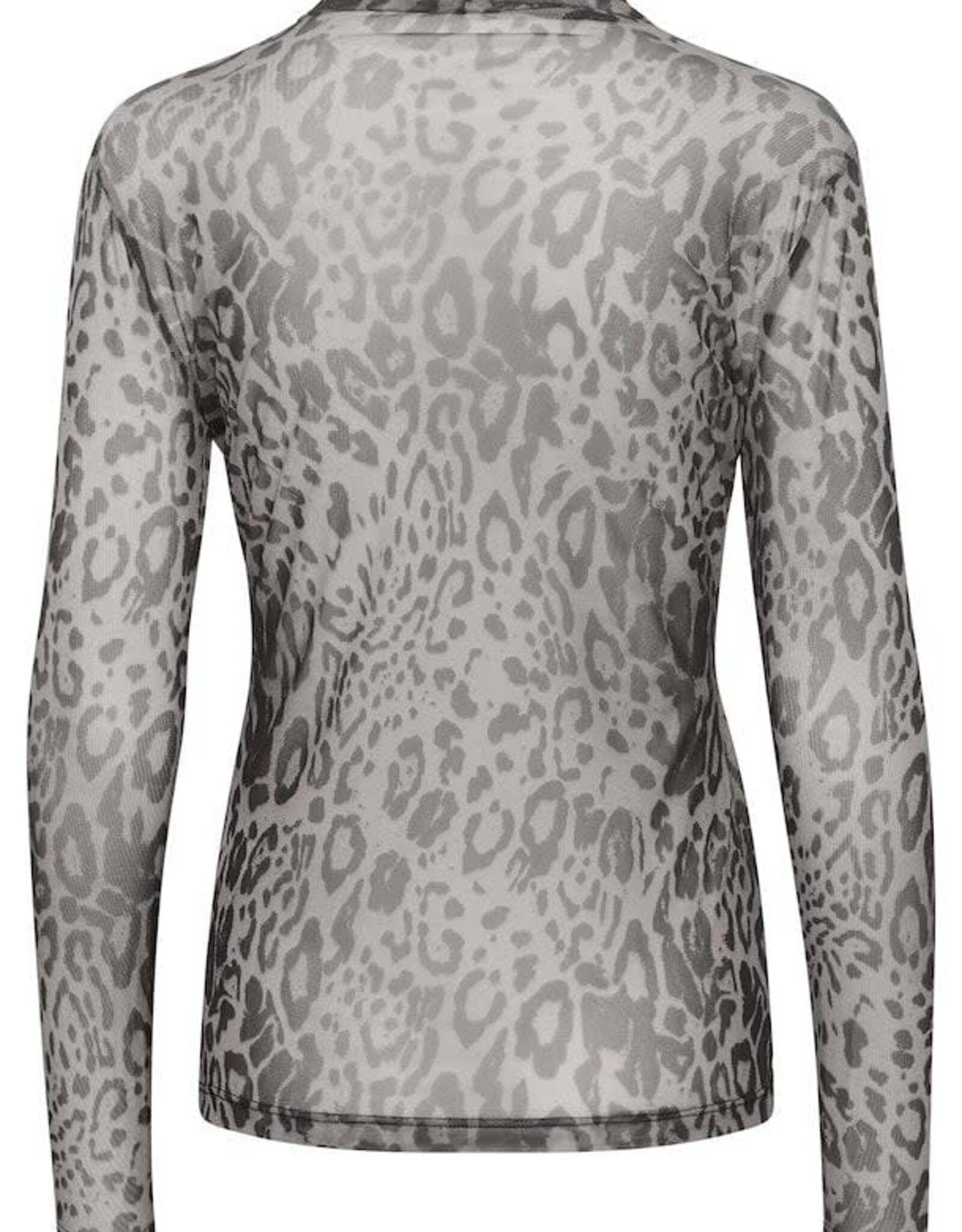 KAFFE KAJOHANNE LS  NETTED T-SHIRT BY KAFFE