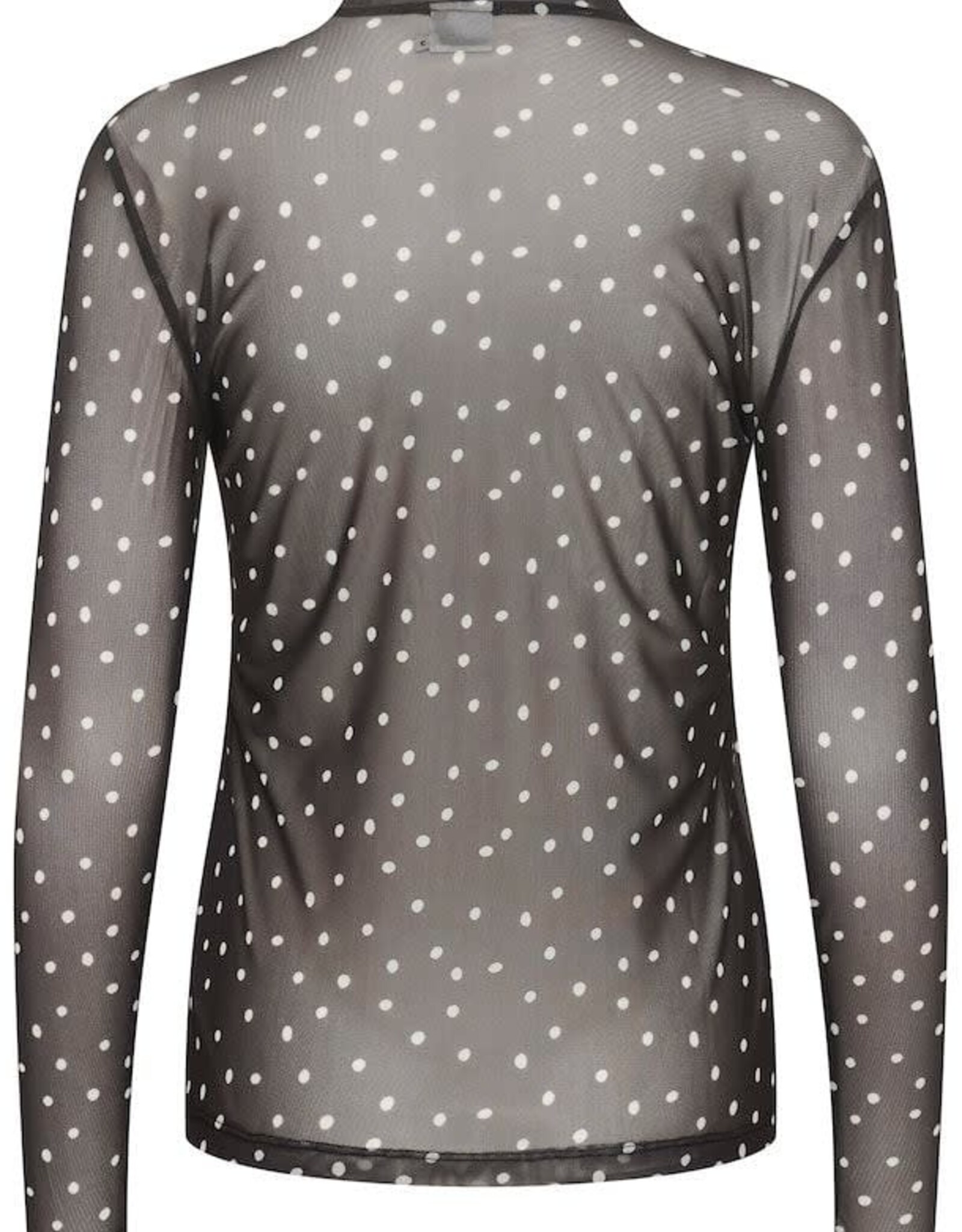 KAFFE KAJOHANNE LS  NETTED T-SHIRT BY KAFFE