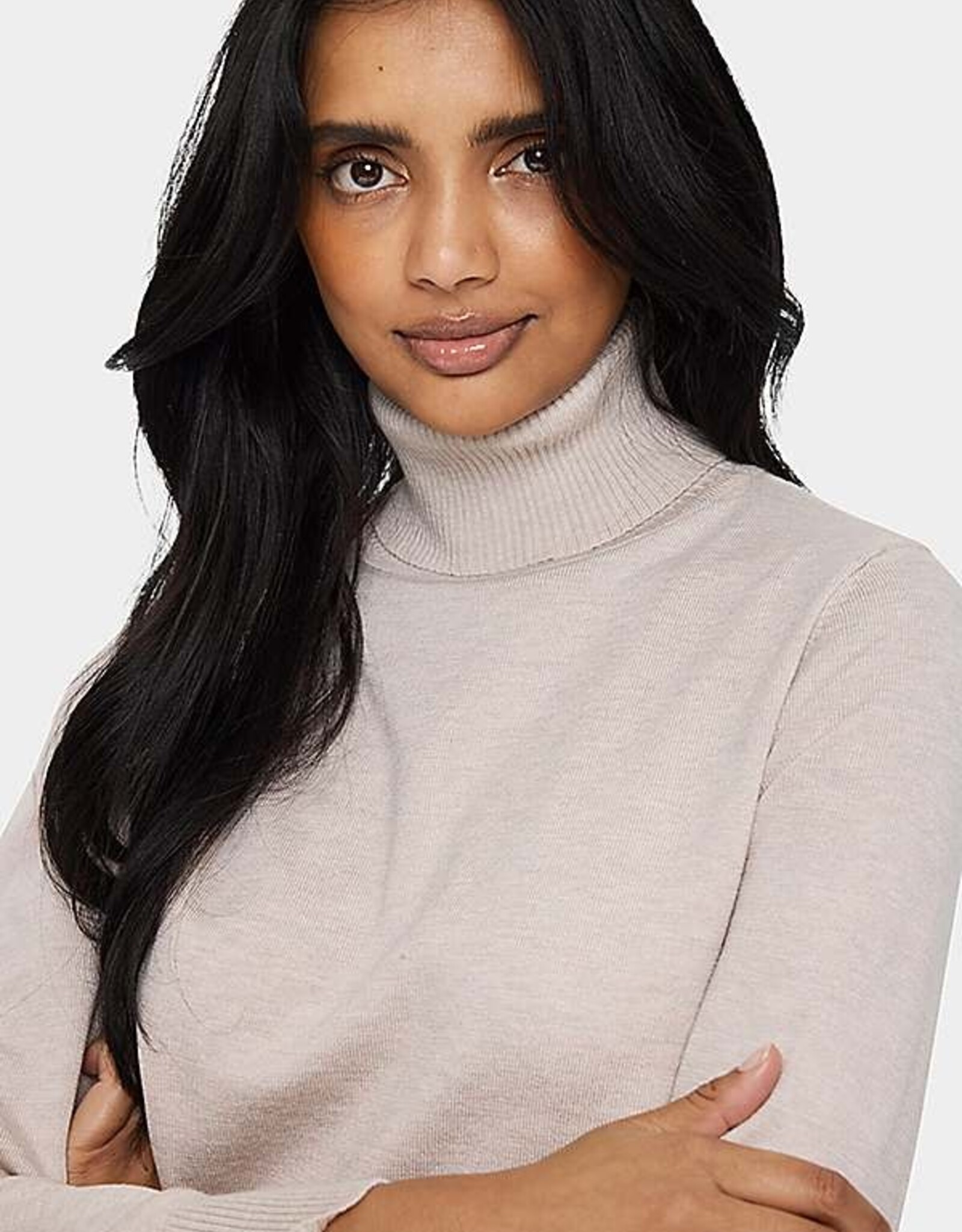 SAINT TROPEZ MILA ROLLNECK PULLOVER BY SAINT TROPEZ 30500018