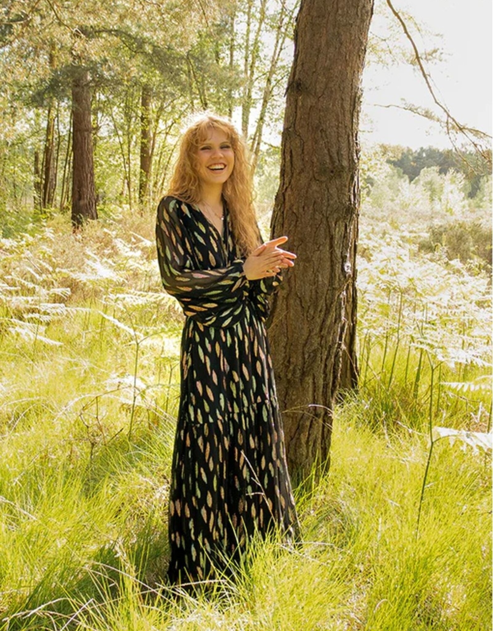 STARDUST LEO MAXI DRESS