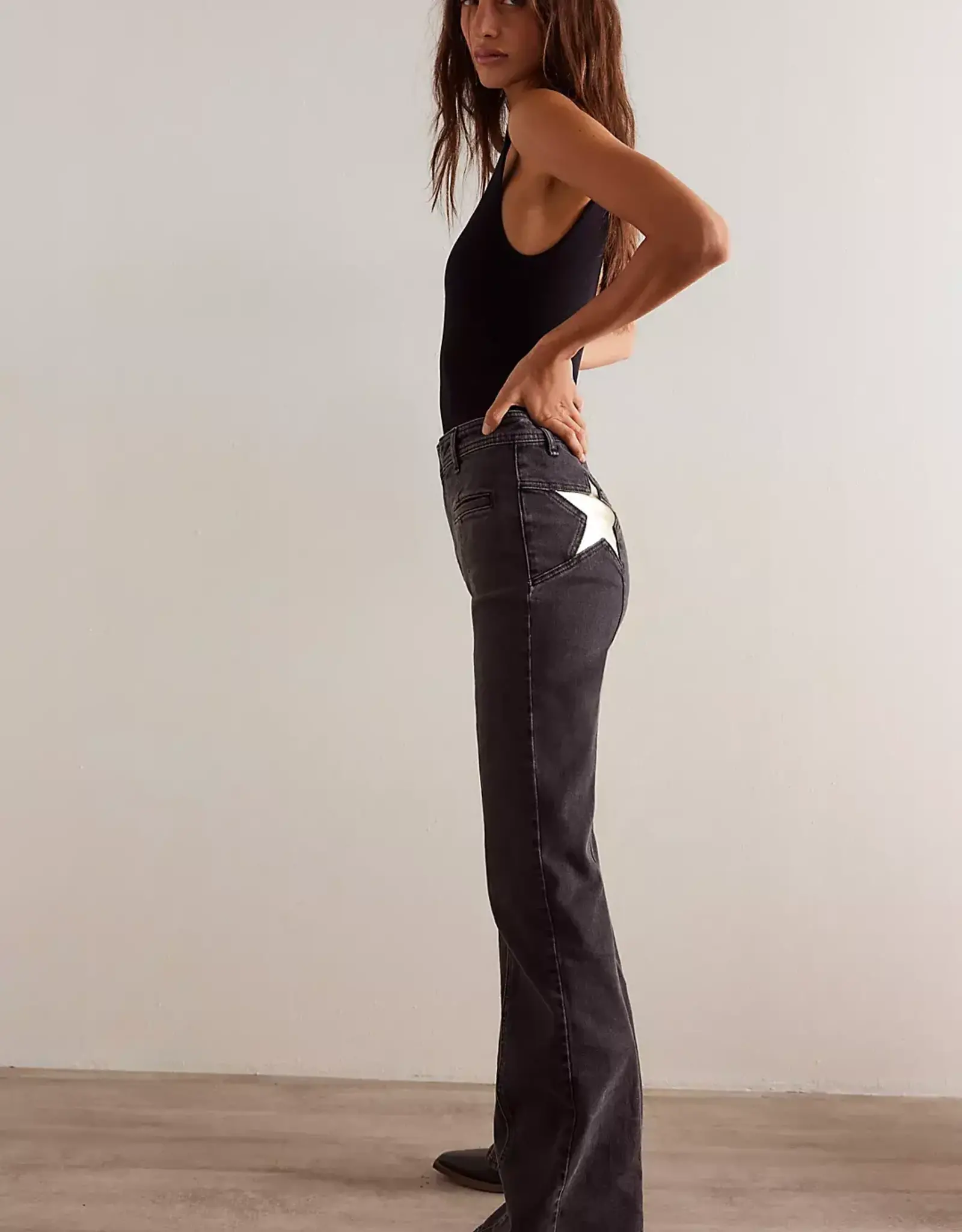FREE PEOPLE FIRECRACKER FLARE JEAN