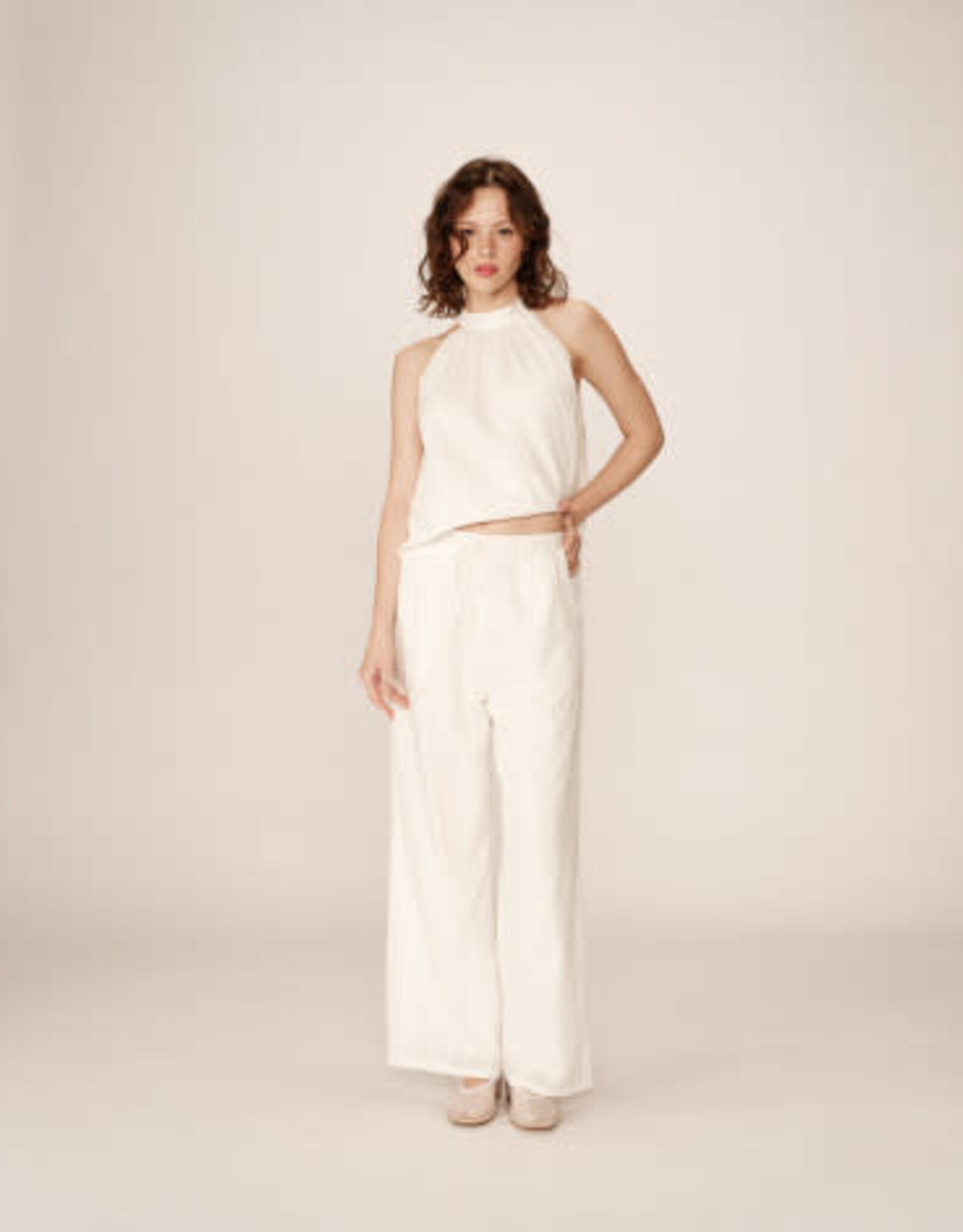 GRACE AND MILA PICCOLI EMBROIDERED TROUSERS