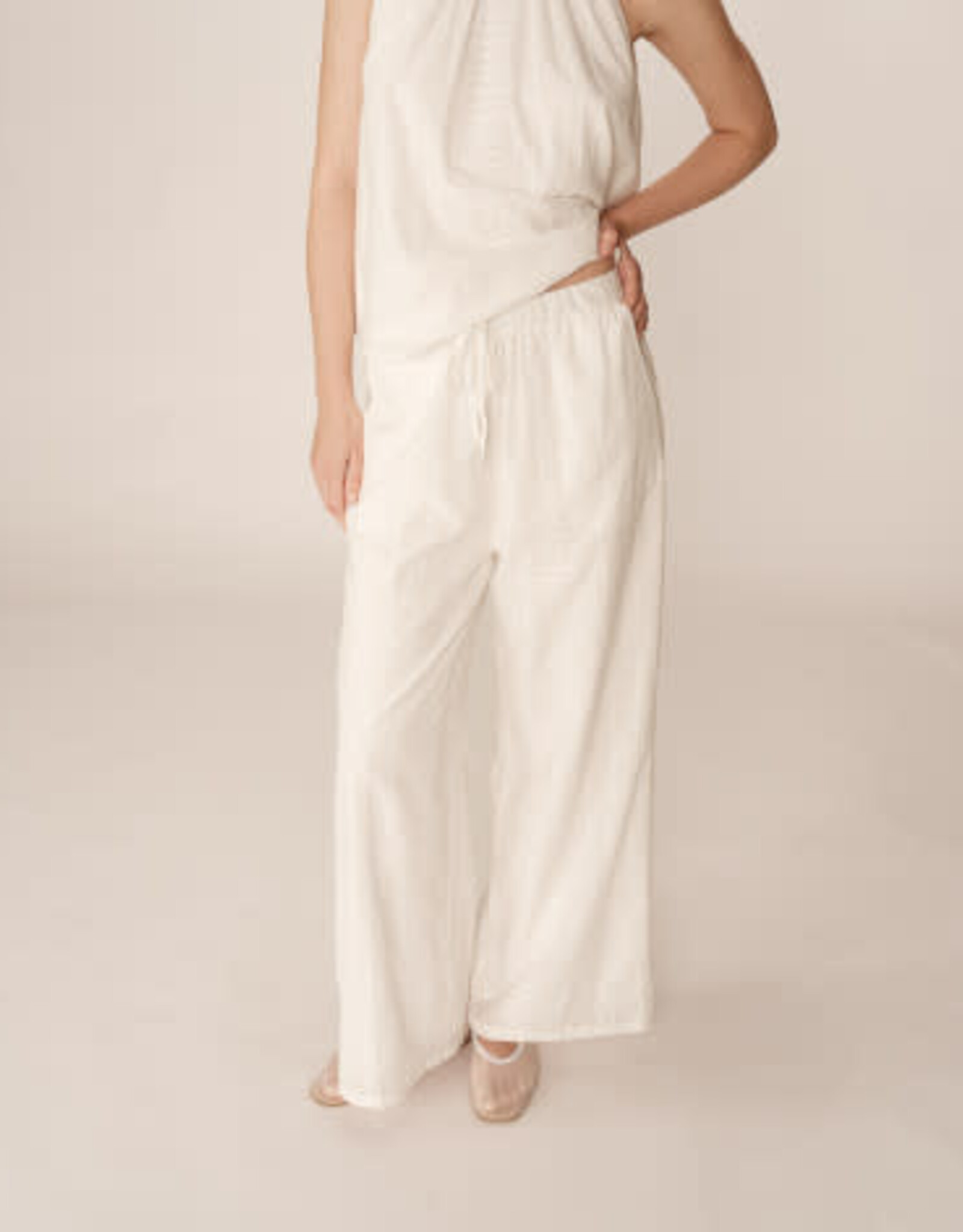 GRACE AND MILA PICCOLI EMBROIDERED TROUSERS