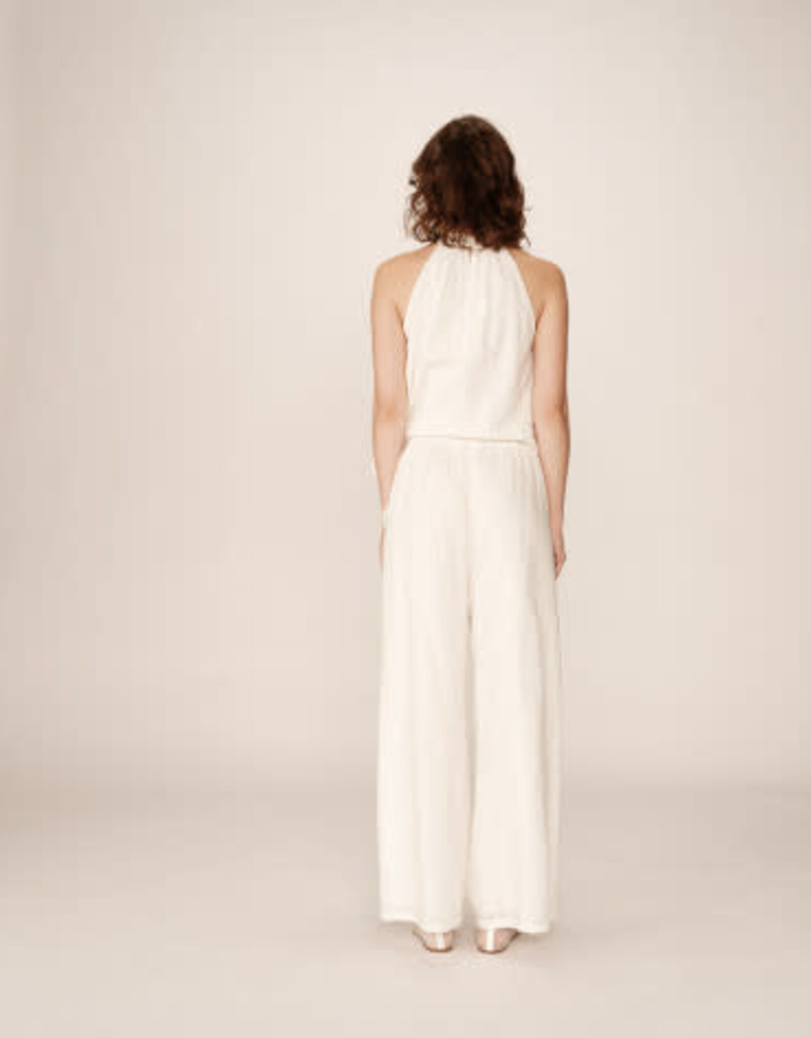 GRACE AND MILA PICCOLI EMBROIDERED TROUSERS