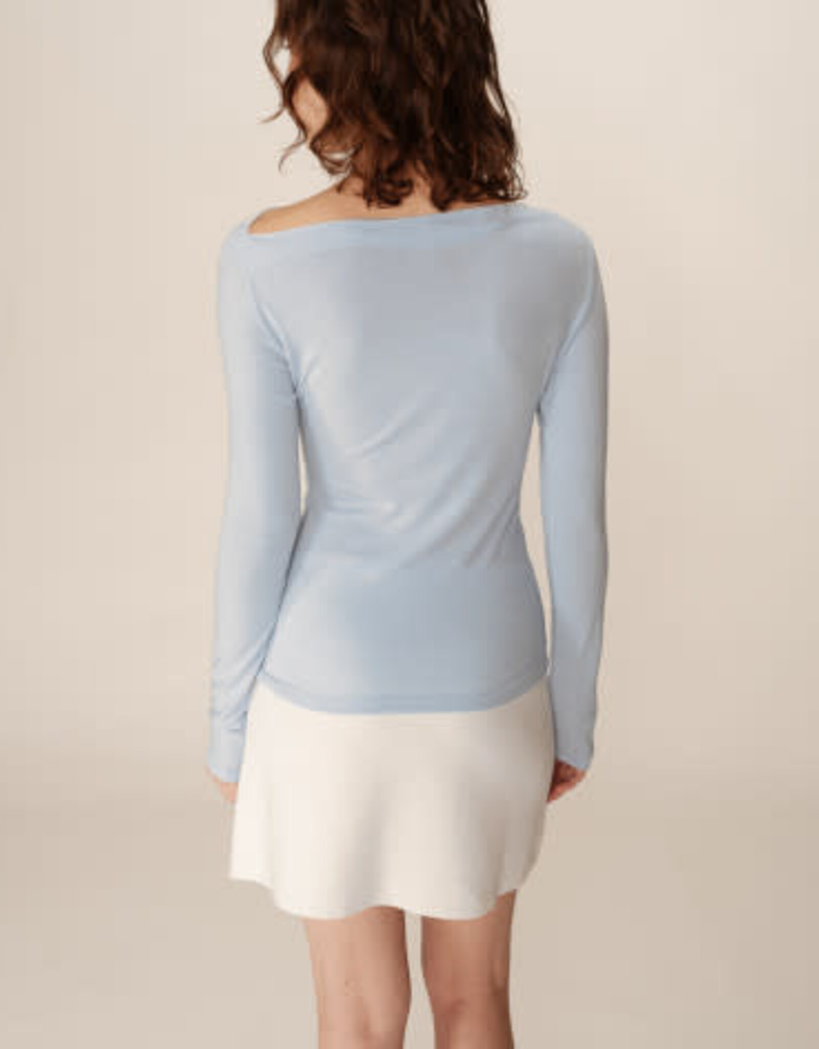 GRACE AND MILA PONTI LONG SLEEVE TOP