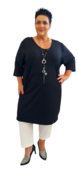 Dress Rina Travel  3/4 Sleeve Dress Rina Travel  3/4 Sleeve