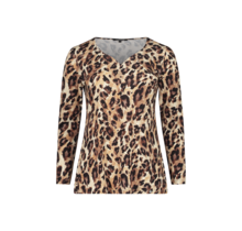Shirt Amalia Leopard LS
