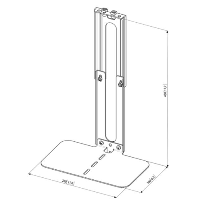 Vogel's  PVA 5050 Camera luidspreker houder