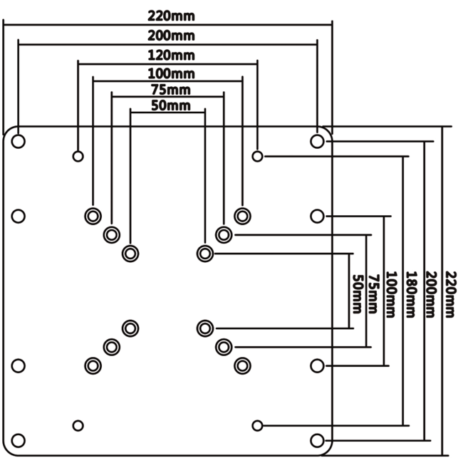 MyWall Hera Adapter black