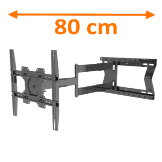 XTRARM  Tantal Fixed 80 cm TV Beugel Draaibaar - 2e Kans