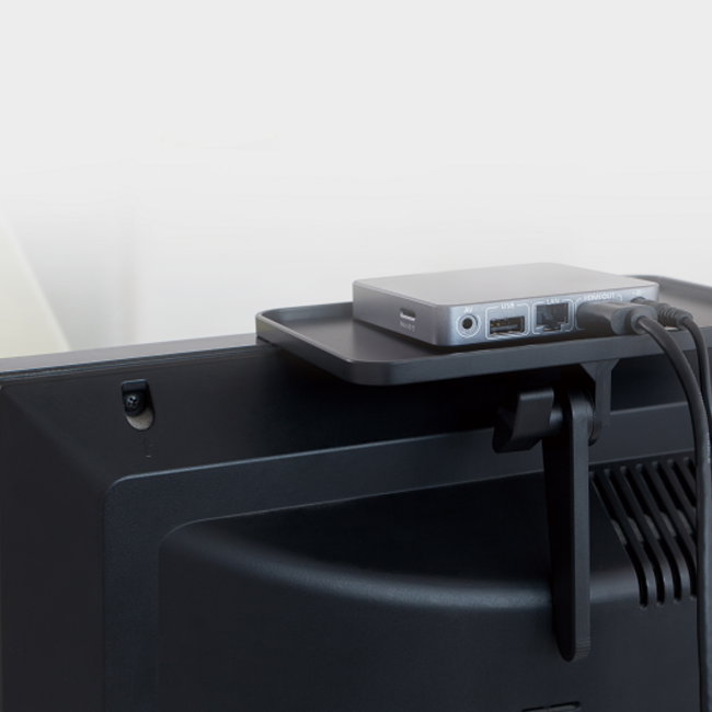 DQ  Elias TV decoder legplankje zwart