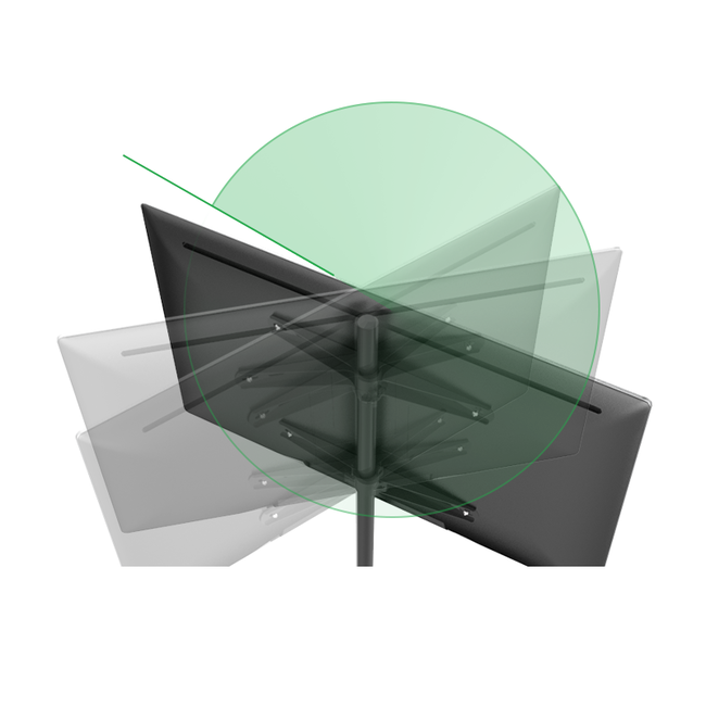 XTRARM  Atria TV Standaard Zwart