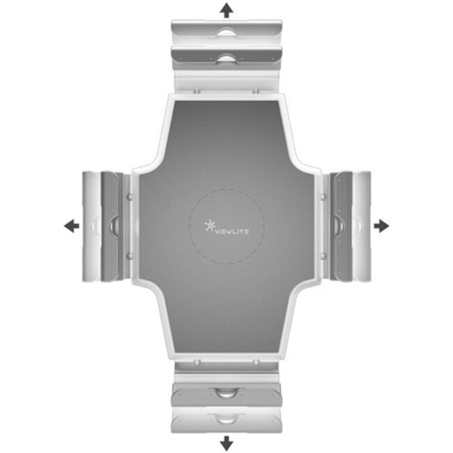 Dataflex Viewlite universele tablethouder Wit - optie 050