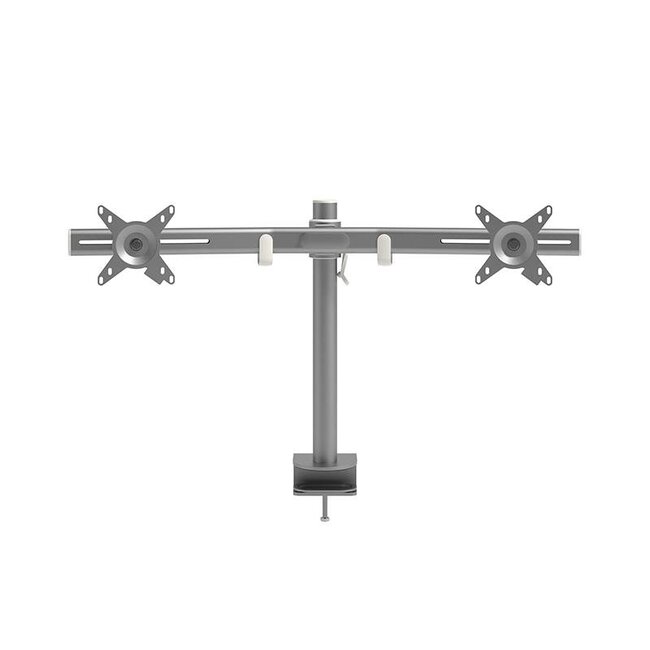 Dataflex ViewMate Monitorarm 642 Zilver Dubbele Monitorarm