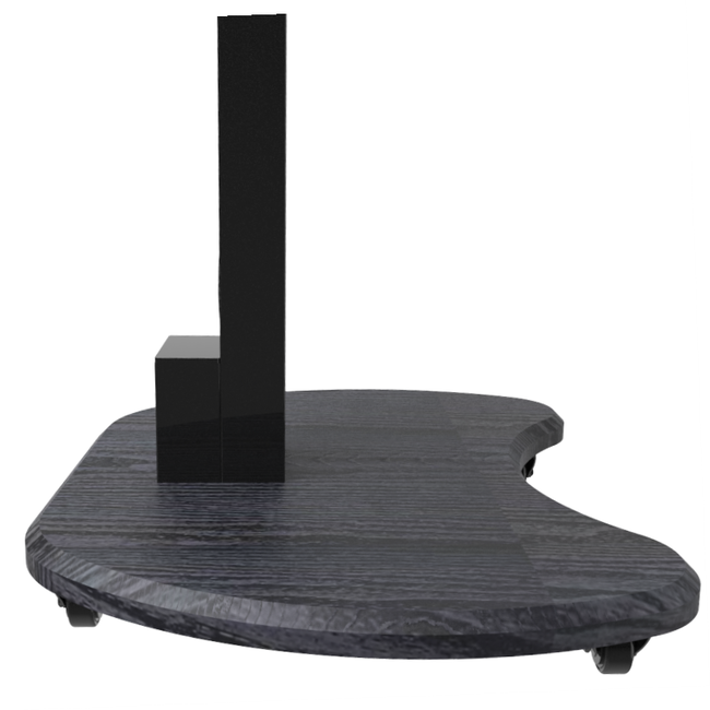 XTRARM  Cosmo TV Vloerstandaard  Zwart Verrijdbaar