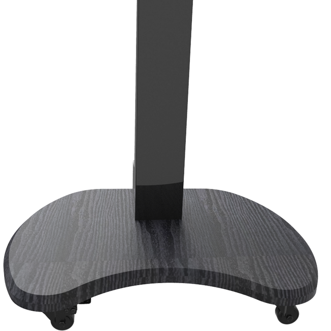 XTRARM  Cosmo TV Vloerstandaard  Zwart Verrijdbaar