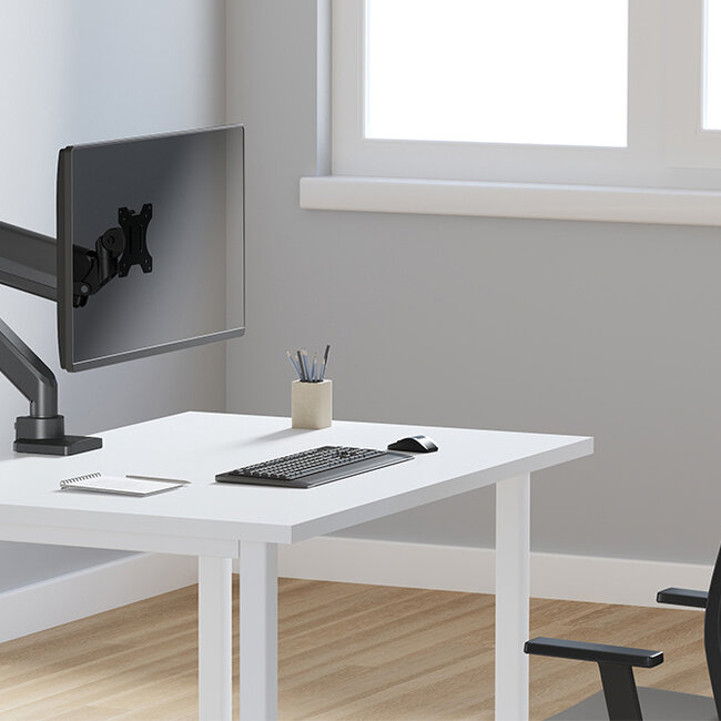 Neomounts DS70PLUS-450BL1 Monitorarm 17-49 inch - gasveer - Topfix - 180°-stop