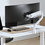 Neomounts DS70S-950WH1 Monitorarm 17-49" - gasveer - Topfix - 180°-stop