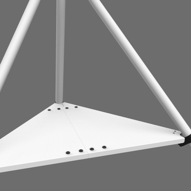 XTRARM  Ahton TV standaard Wit