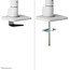 Neomounts DS75S-950WH2 Monitorarm 17-32" - gasveer - Topfix - 180°-stop